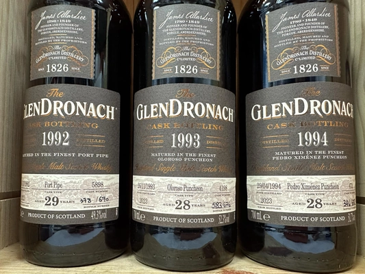 Glendronach 1993格蘭多納 雪莉單桶原酒 