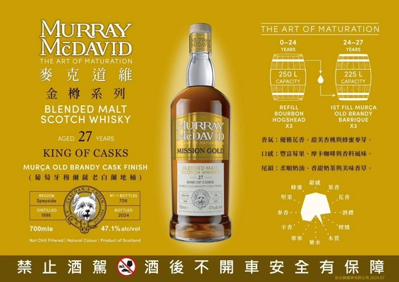 KING OF CASKS 27Y Murray McDavid 
