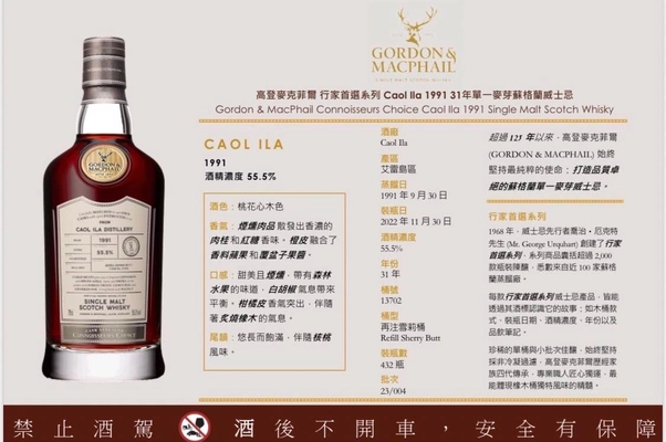 Caol ila 1991 GM 